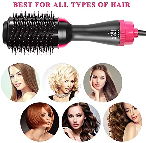 ADWELL 3-In-1 Hot Air Brush
