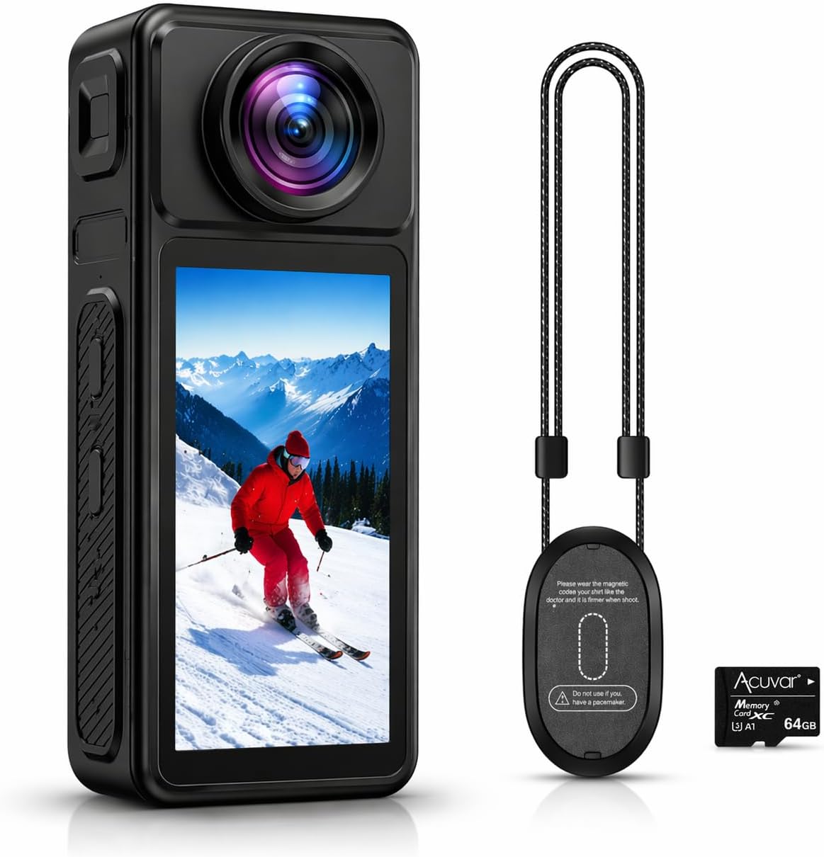 4K WiFi Sports Camera – All-In-One Mount Kit