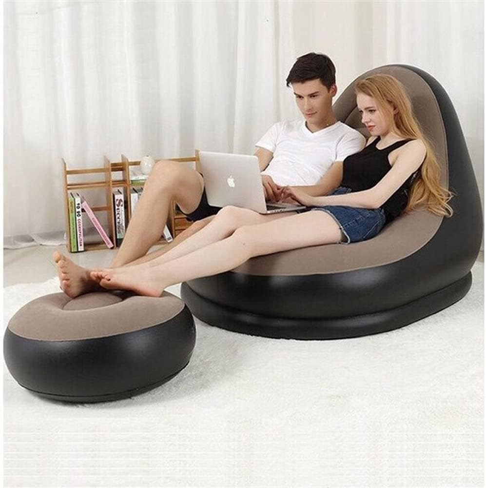 Inflatable Air Chair with Footstool