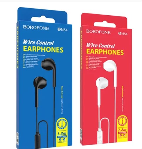 Borofone M54 Wire Control Earphones