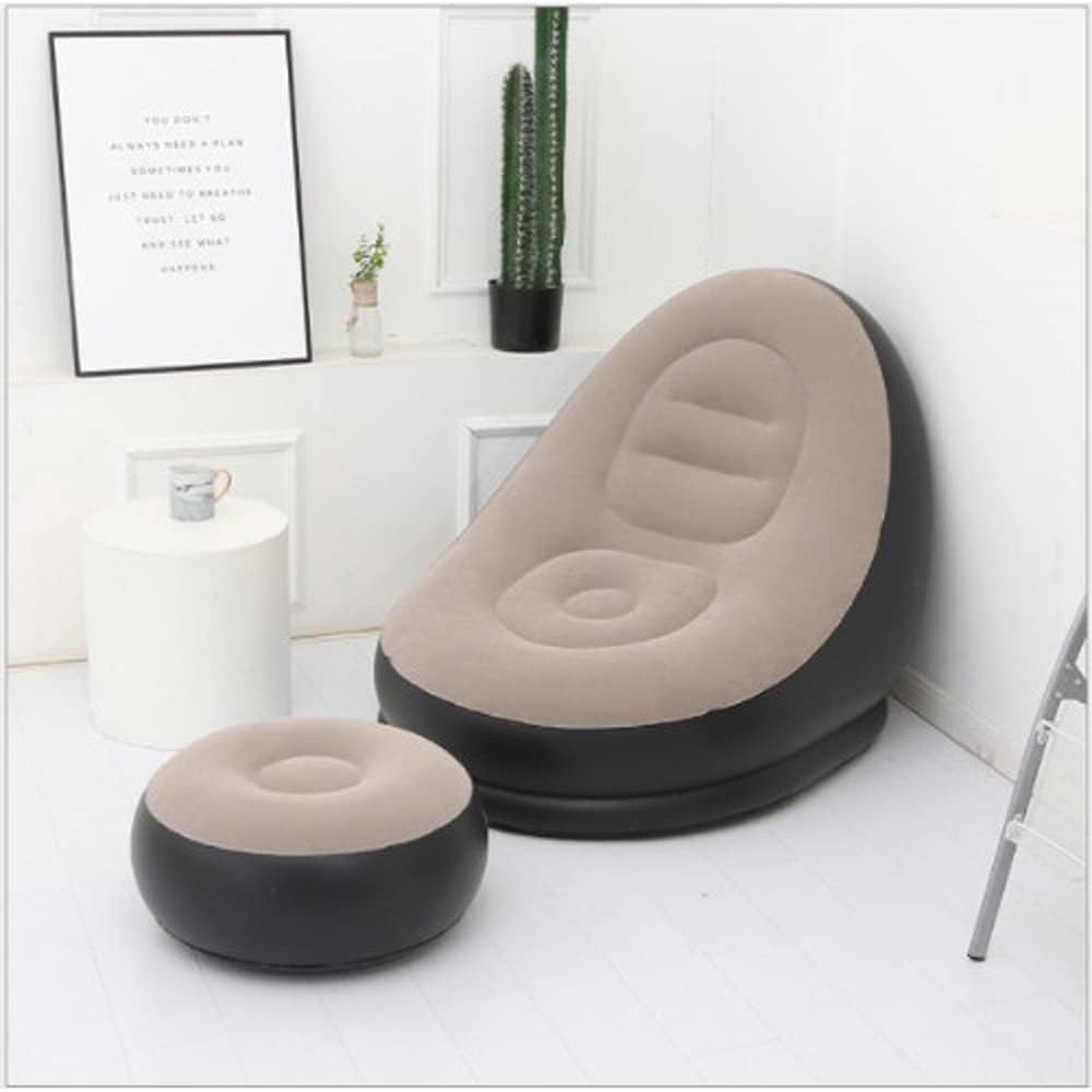Inflatable Air Chair with Footstool