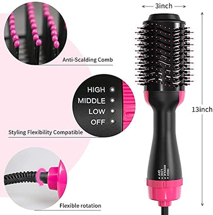 ADWELL 3-In-1 Hot Air Brush