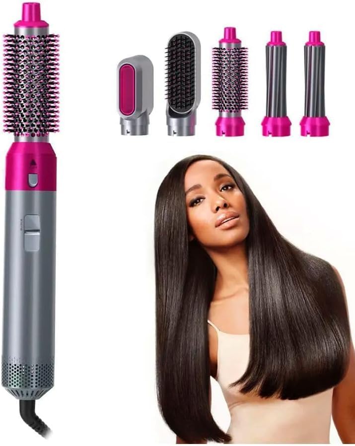 5-In-1 Hot Air Hair Dryer &amp; Styler