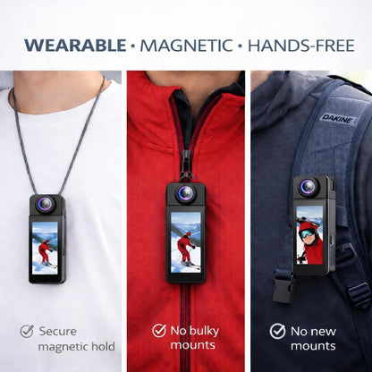 4K WiFi Sports Camera – All-In-One Mount Kit