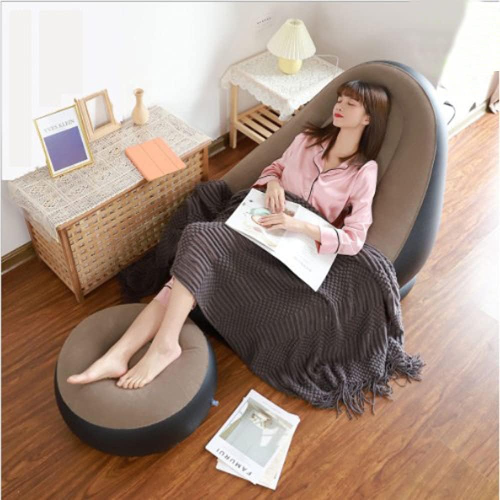 Inflatable Air Chair with Footstool