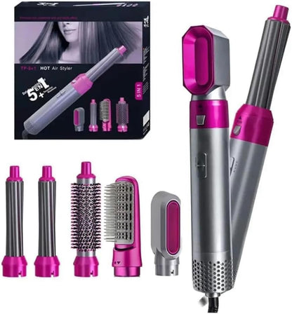5-In-1 Hot Air Hair Dryer &amp; Styler