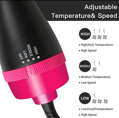 ADWELL 3-In-1 Hot Air Brush