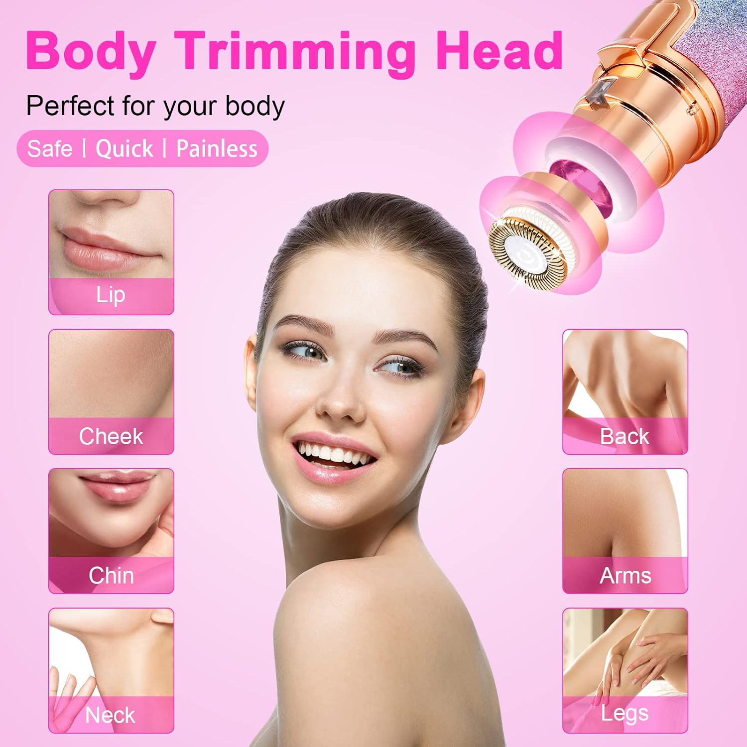 ACWOO 2-In-1 Facial Hair Remover