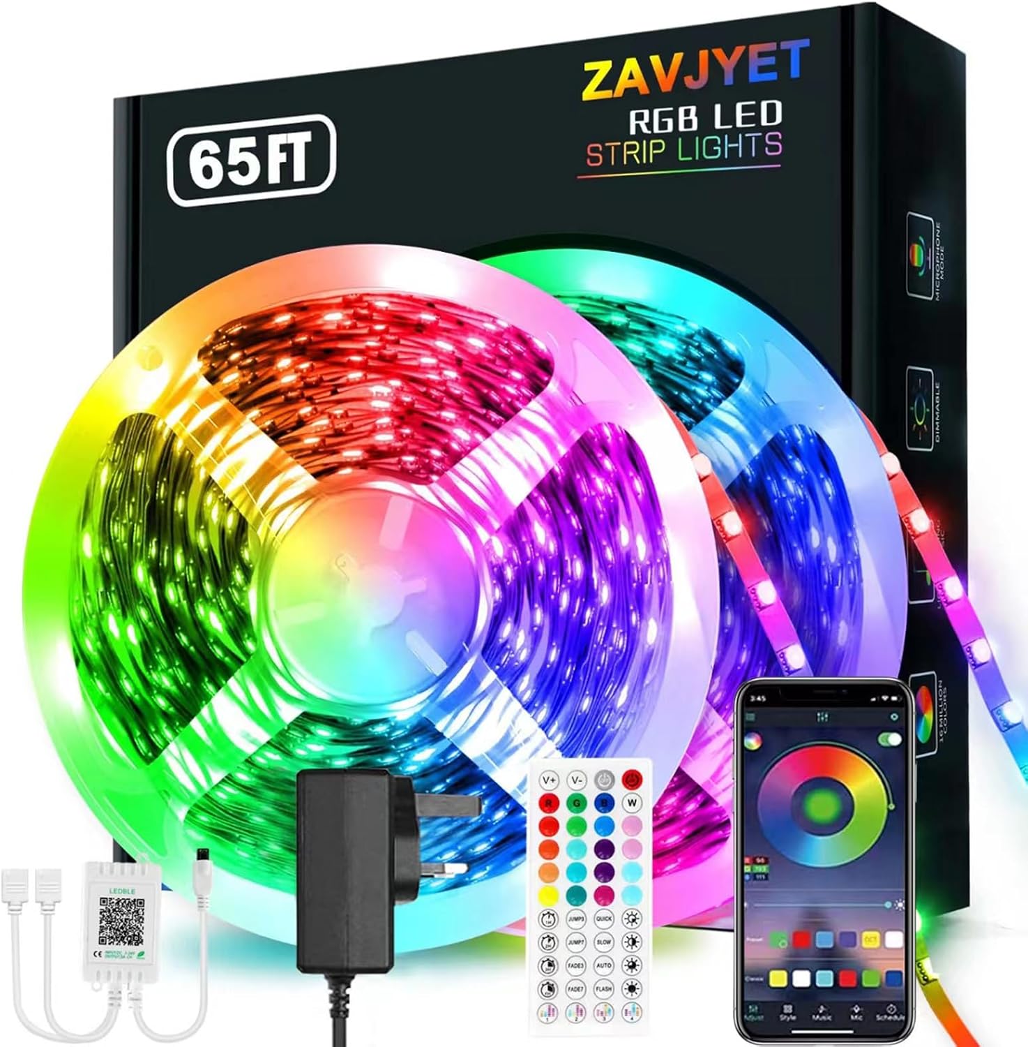 RGB LED Strip Light – 5 Meter