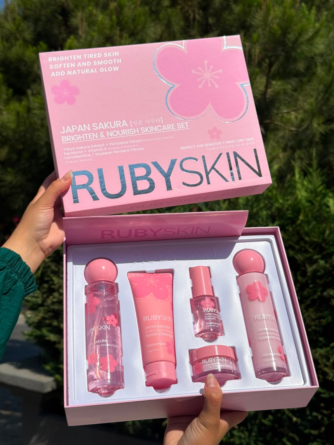 RUBYSKIN Camellia Repair &amp; Glow Skincare Set