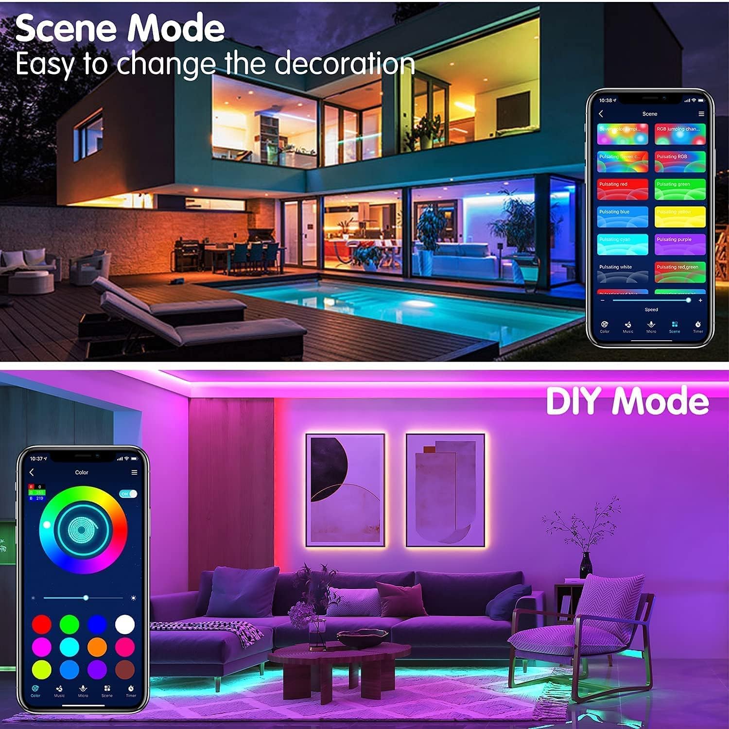 RGB LED Strip Light – 5 Meter