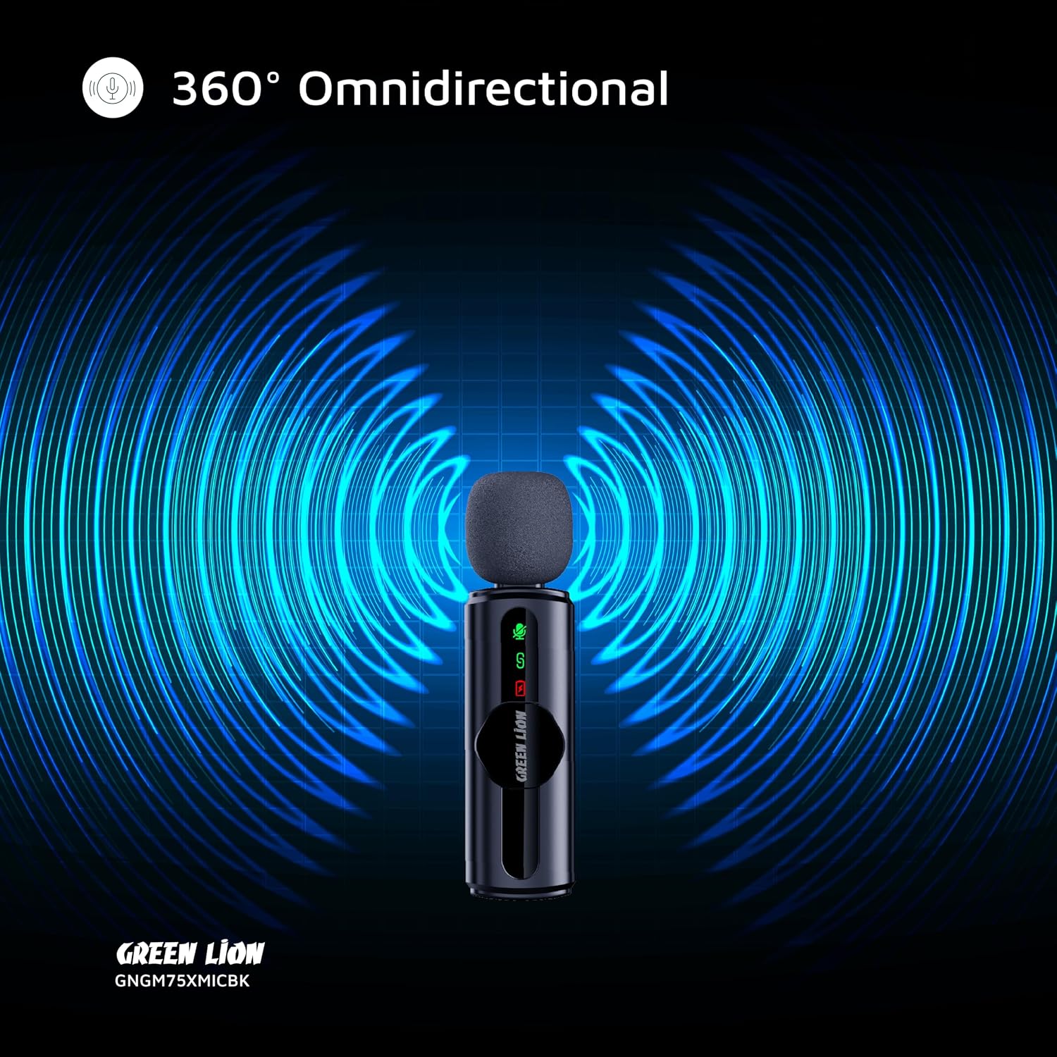 Green Lion GM-75X Microphone 3 In 1