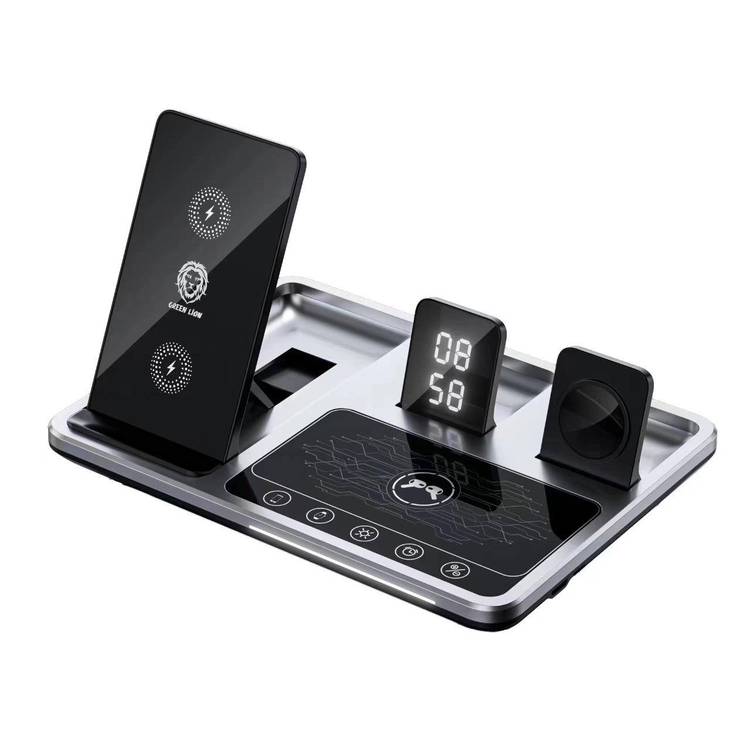 Green Lion 4-in-1 Wireless Charging Station