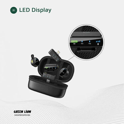 Green Lion GM-85X 3-in-1 Wireless Microphone
