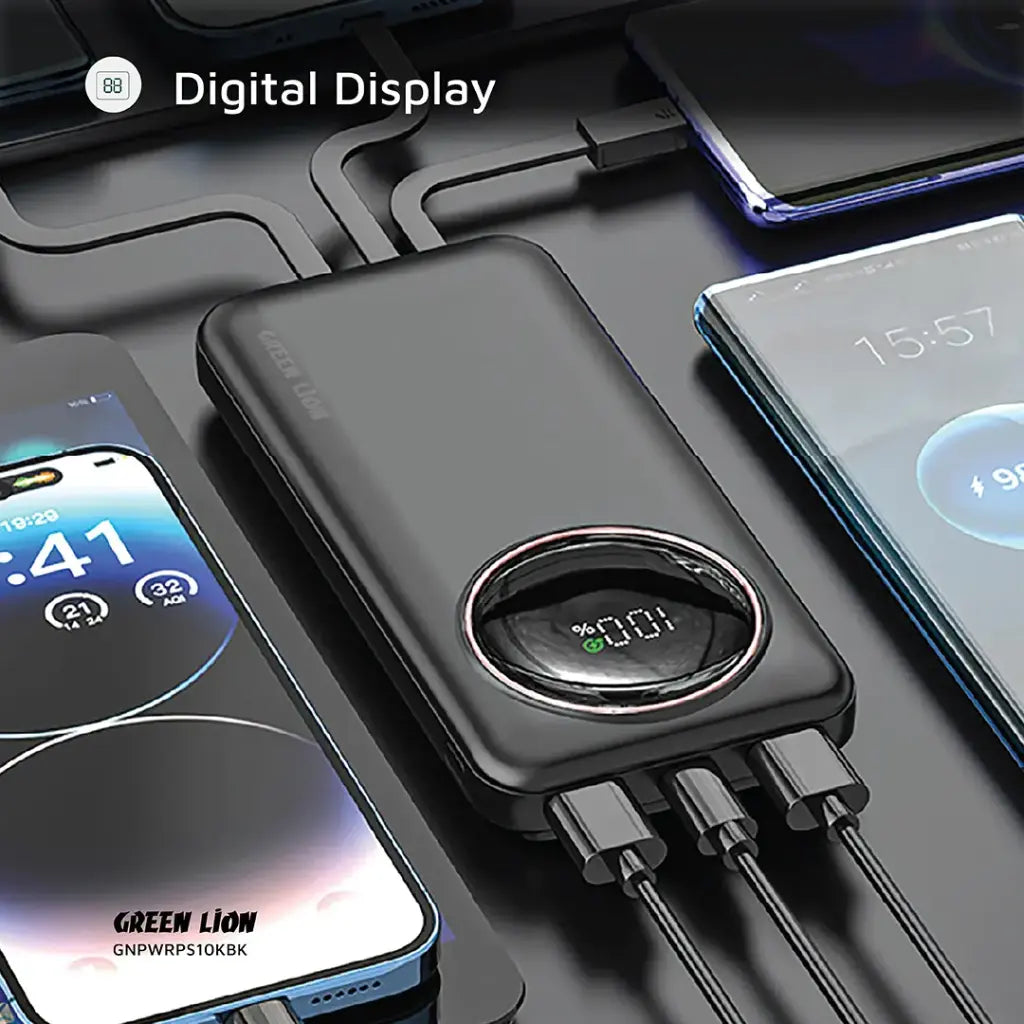 Green Lion Power Pulse 10000mAh Power Bank