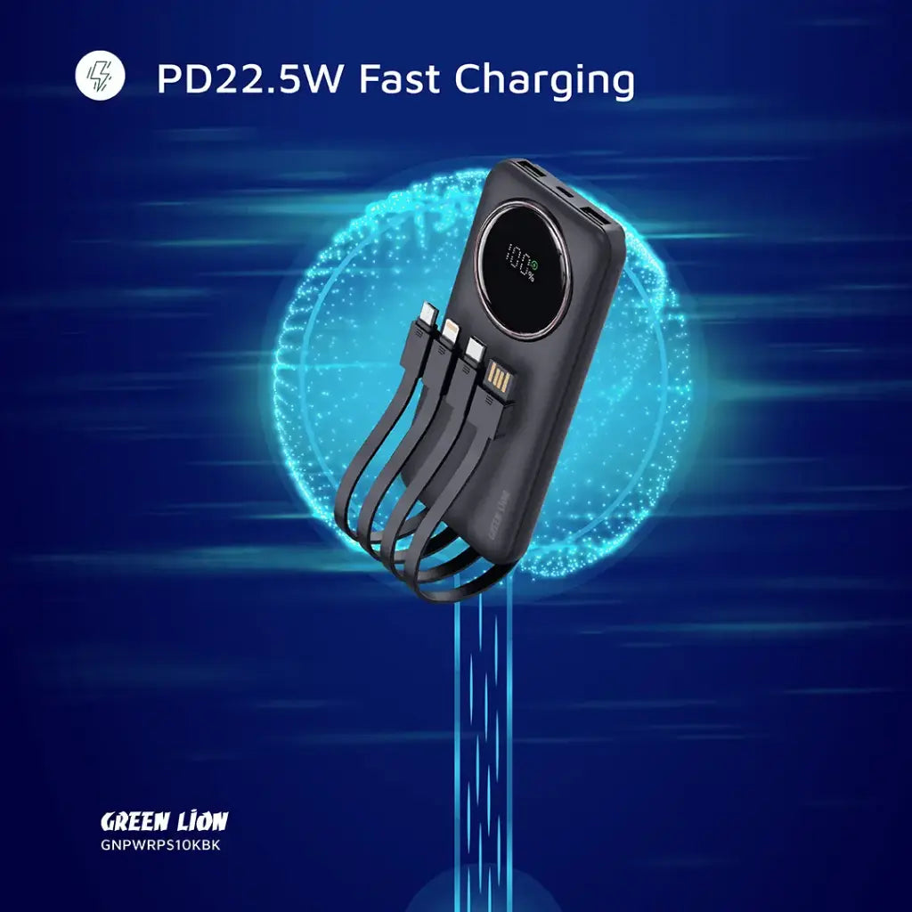 Green Lion Power Pulse 10000mAh Power Bank