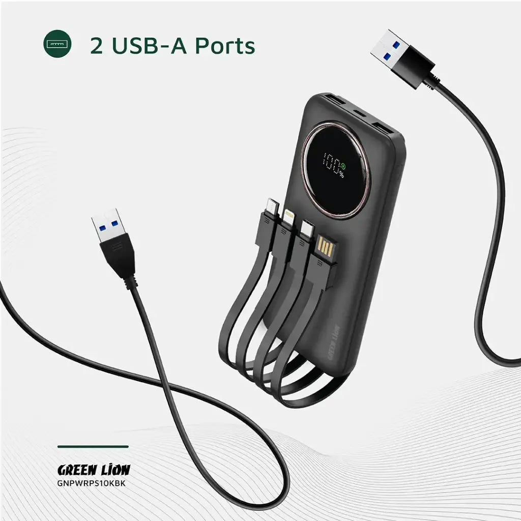Green Lion Power Pulse 10000mAh Power Bank