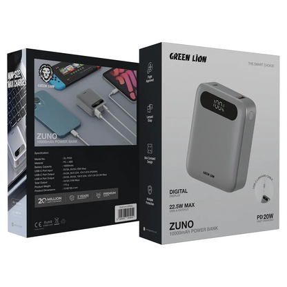Green Lion Zuno 10000mAh Power Bank