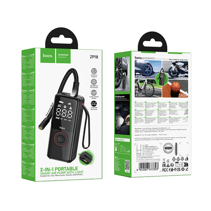 Hoco ZP18 Smart Air Pump with Light