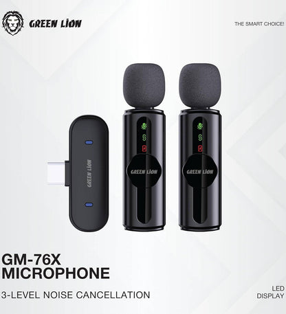 Green Lion GM-76X Microphone 3-In-1