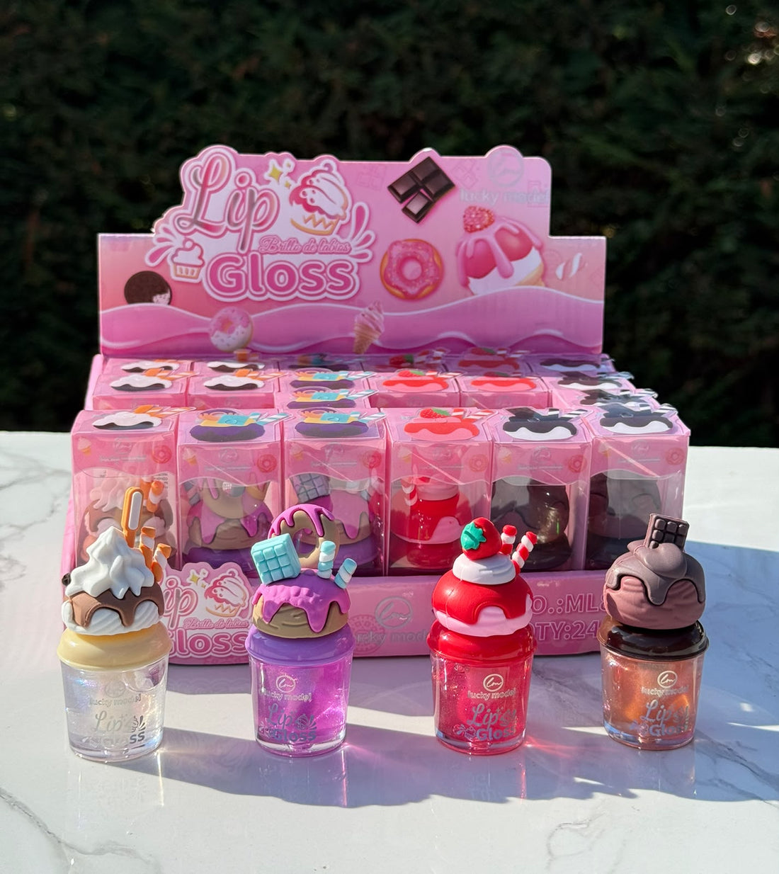 Lucky Model Dessert Lip Gloss