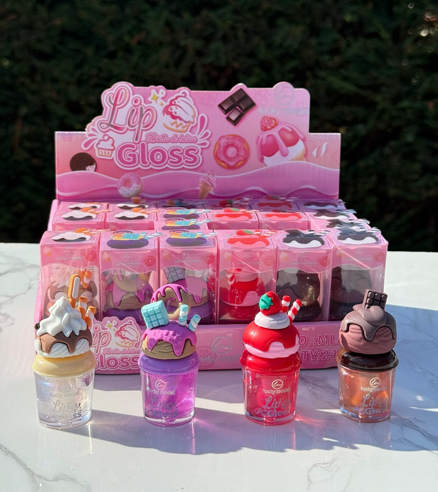 Lucky Model Dessert Lip Gloss