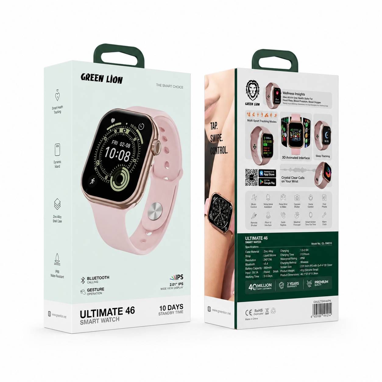 Green Lion Ultimate 46 Smart Watch
