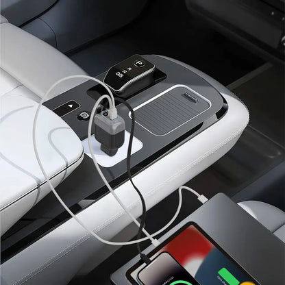 Porodo Spider Multi-Port USB Car Charger